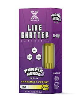Xhale Live Shatter HHC Cartridge - 1000mg
