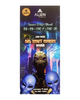 Girl Scout Cookies Alien Exotics 5Pace Craft Blend Live Resin Disposable 4G